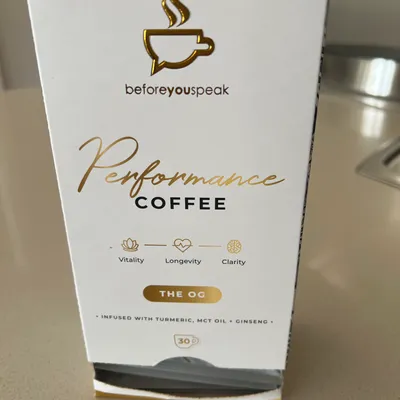 Customer-uploaded photo of Performance Coffee The OG packaging