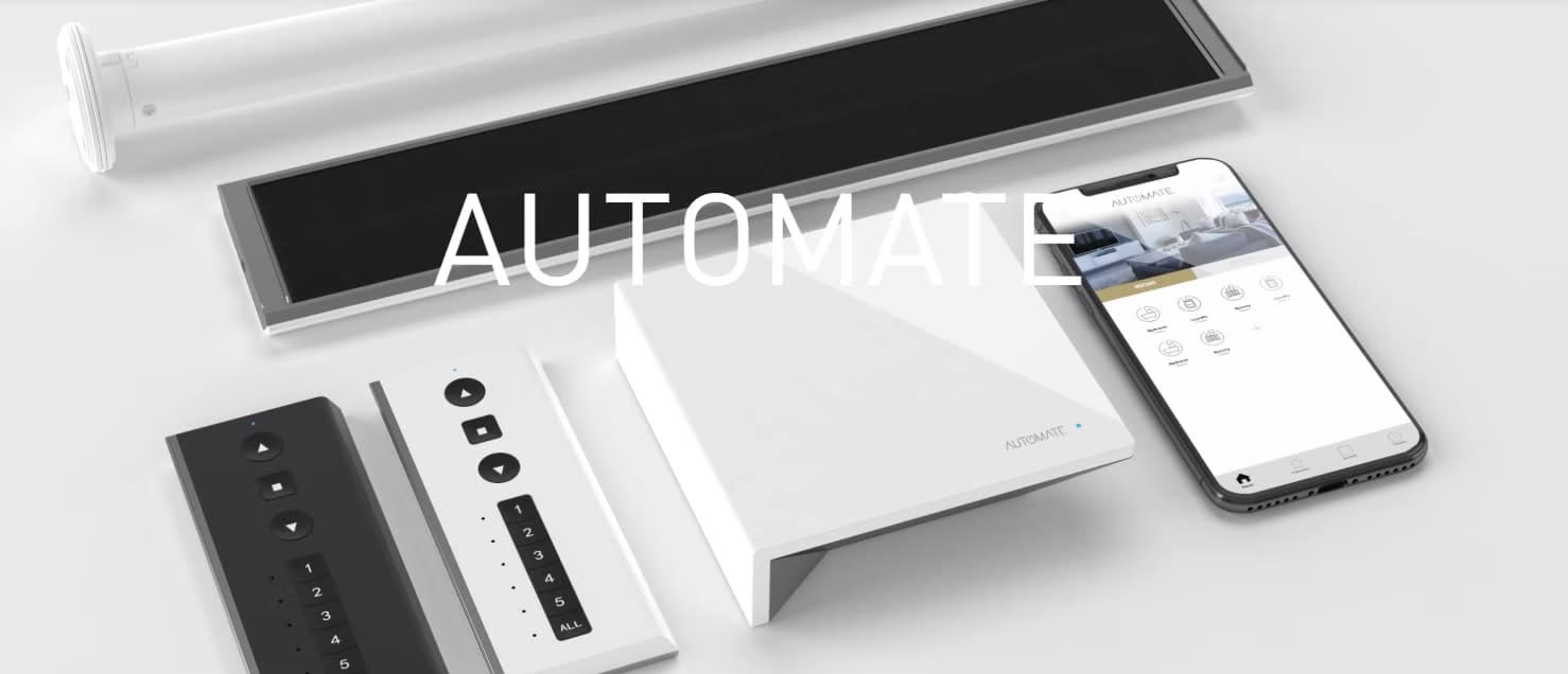 Automate blind controls, hub and mobile app
