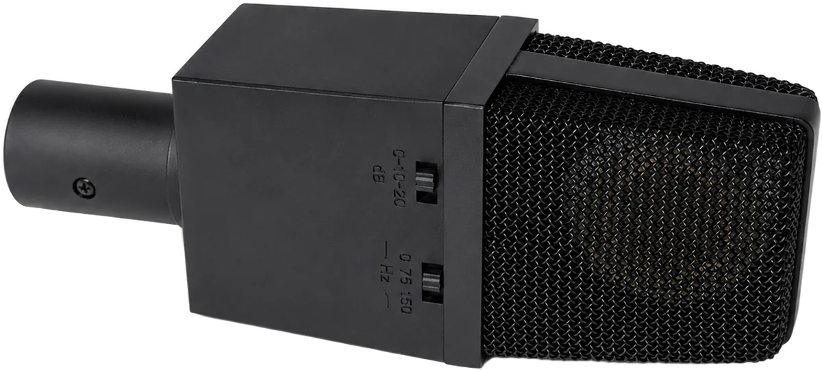 The NUDE 414 microphone lying horizontally