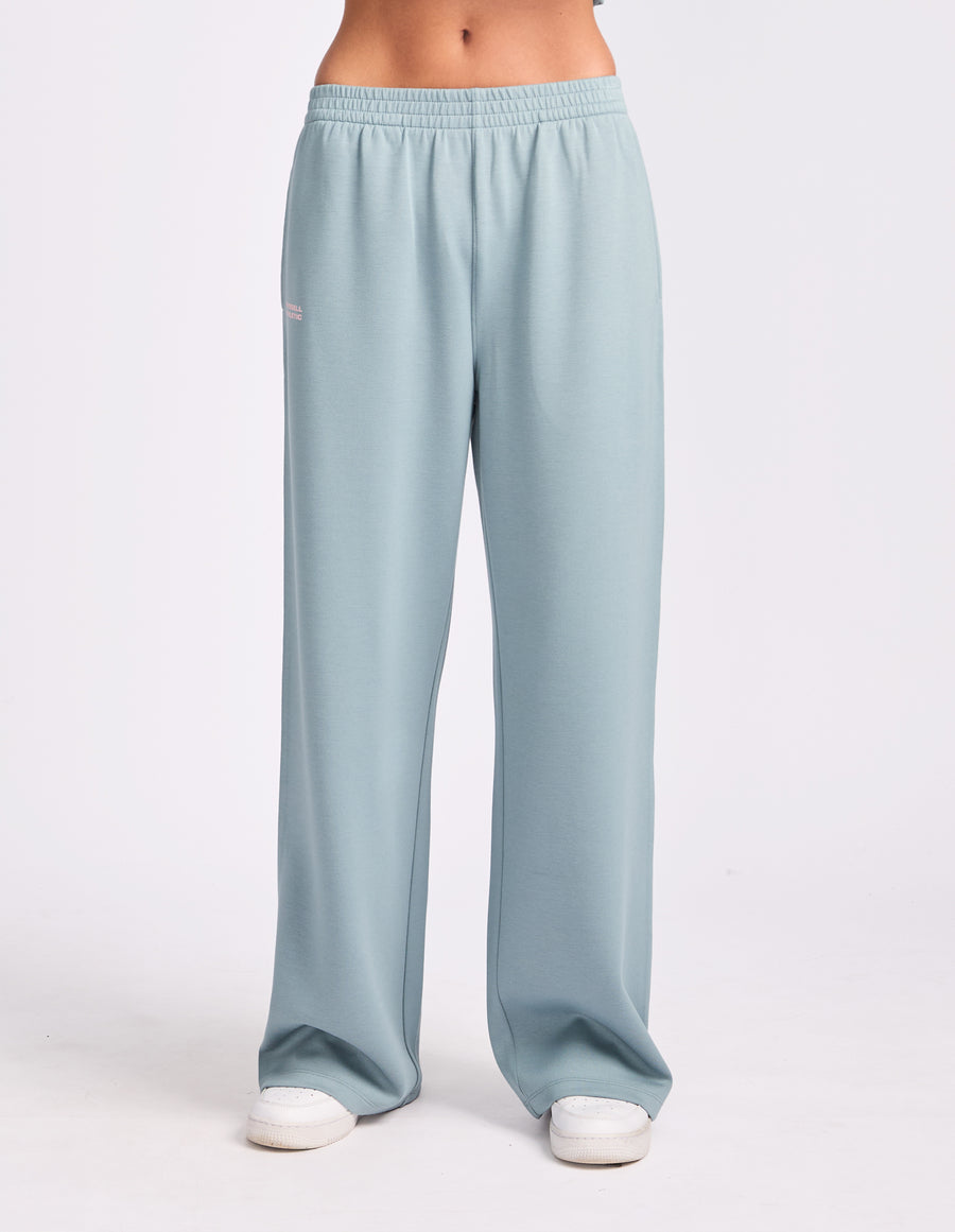 Miranda Open Leg Women’s Trackpant in Foam Green